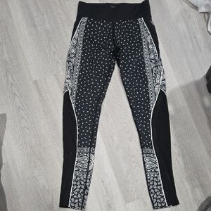 MINKPINK Black and White Patterned Leggings